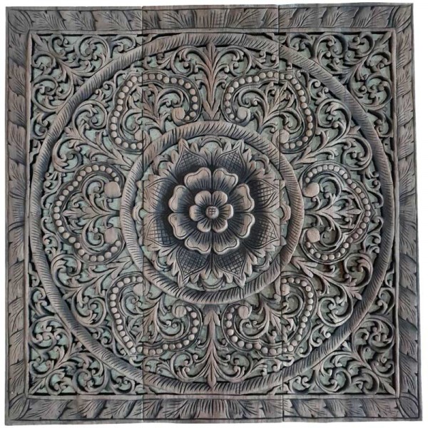 Mandala Holzbild 90 cm